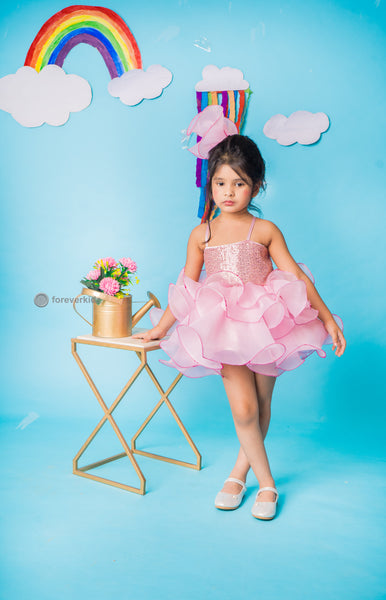 Buy Baby Pink Barbie Dress for Women Online - Rajkumari
